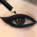 2-IN-1 Eyeliner & Eyebrow Pencil Long-lasting Waterproof Smudge-proof Easy Glide-on Application Vibrant Color Perfect For Makeup