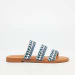 Athena 12 Flat Sandal - Blue - Blue 3