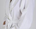 Linen 5 Bath Gowns - Various Sizes - 3XL White