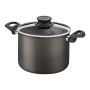 Tramontina 9.6L 23CM Paris Aluminium Nonstick Stock Pot With Glass Lid