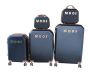Premium Abs Luggage Set With Tsa Locks Telescopic Handles&directional Wheel