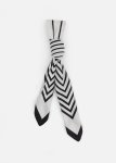 Geometric Satin Square Scarf