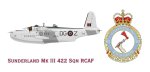 Sunderland Mk III 422 Sqn Rcaf Mug
