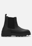 Tommy Hilfiger Th Elevated Chunky Leather Chelsea - Black