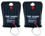 Campgear - Solar Shower Camp - 20 Litre - 2 Pack Bundle