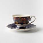 - Blue Fern Cup & Saucer In Gift Box