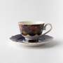 - Blue Fern Cup & Saucer In Gift Box