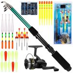 127PCS Fishing Tackle Set Telescopic Fishing Rod
