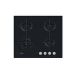 Whirlpool 60CM 4 Burner Gas On Glass Hob Black