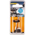 Assorted Black Bristle Brushes 3PC