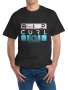 Men's Cotton Knit T-Shirt Regular Fit Crew Neck Casual Short Sleeve Tee With Printed Graphic For Sports And Outdoor Activities - 100% Cotton Slight