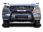 Mazda BT50 Facelift 2021+ Nudge Bar 409 Stainless Steel Powder Coated Black Asb