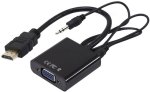 Rct HDMI To Vga Adaptor - Black