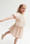 Broderie Anglaise Blouse - Powder Pink floral