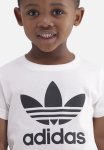 Adidas Original Youth Trefoil T - White