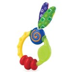 Nuby Wacky Teething Ring Teether 3 Months+