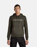 G-star Raw Graphic Core Asfalt Hooded Sweatshirt - XXL Grey