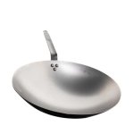 De Buyer Wok Rounded Shape Heavy Duty Carbon Steel 35 Cm