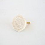 Bone Flower Knob