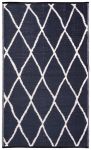 Outdoor Indoor Rug Nairobi Natural & Black