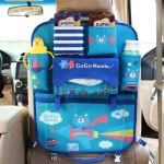 Cartoon Car Seat Back Organizer - Orange