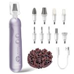 Professional Manicure Pedicure Kit Cordless Electric Nail File Set Rechargeable Pedicure Tools For Feet 5 Speeds Hand Foot Care