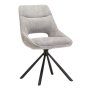 Modena Fabric Swivel Dining Chair