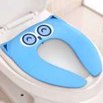 Blue Travel Folding Potty Seat
