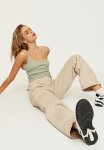 Riri Scoop Neck Tank - Matte Green