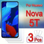 3PCS 9H Tempered Glass Screen Protector For Huawei & Honor Series - Ultra HD Anti-scratch Fingerprint-resistant - Compatible Wit