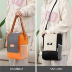 Insulated Lunch Bag Cooler - Large Capacity Multifunctional Fresh-keeping Ice Pack Waterproof Handheld Carry Tote For Work Trave