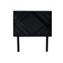 Bryndis Diamond Square Panel Headboard Queen-black