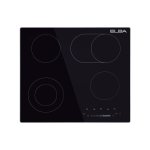ELBA 60CM Glass Ceramic Hob Black 02 LT4-01