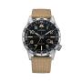 Eco-drive Stainless Steel Nylon Strap Watch