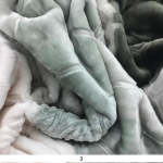 Edura Gold 3KG Supersoft Mink Embossed Blankets Queen Size Assorted Designs - 3