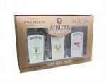 African Craft Premium Gin Gift Pack 5X50ML