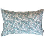 Cape Floral Aqua Scatter Cover