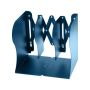 Book Shelf - Book Holder - Book Rack - Retractable Metal Desktop Book Organizer