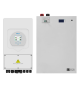 Deye 5KW Hybrid Inverter And 10.6KWH Wall Mount Lbsa Battery Combo White