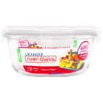 Lock & Lock Locknlock Euro Glass Container Rnd 650ML Order In Qty Of 6