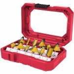 Craf Router Bit Set 12PC 1 4' Shank Hard Case
