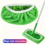 1PC Microfiber Swiffer Sweeper Mop Pad - Compatible With Swiffer Sweeper Flat Floor Mop Cloth Washable And Durable Wet And Dry Use Easy To