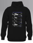 Saaf Taildragger Aop’s Blueprints Hoodie
