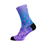 I Love Boobies Aster Crew Socks - Small