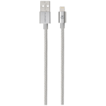 Volkano Strike Series 1.2M Mfi Lightning Charge data Cable - Silver VK-20052-SL