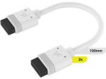 Corsair Icue Link Cable - 2X 100MM - White
