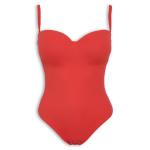 Red Strapless Thong Shaper Bodysuit