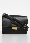 Flap Cross-body Bag - Black