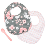 Stephen Joseph Muslin Bib Set Floral