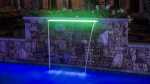 Pool Waterfeature Water Curtain Colour Changing LED 900MM